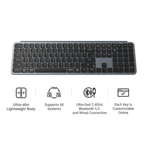 Keychron B6 Pro Ultra-Slim Wireless 8 Keychron B6 Pro Ultra-Slim Wireless - Ảnh 2
