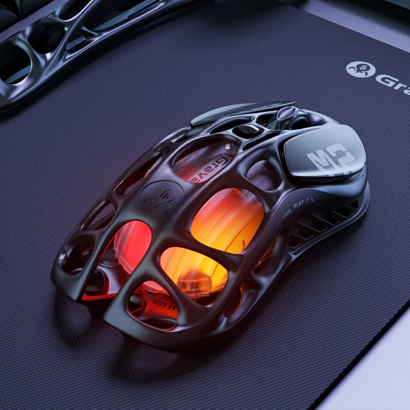 GravaStar Mercury M2 Stealth Black 2 GravaStar Mercury M2 Stealth Black - Ảnh 2